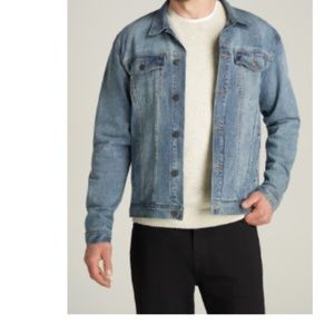 Men’s American Tall Blue Jean Jacket . Medium Tall